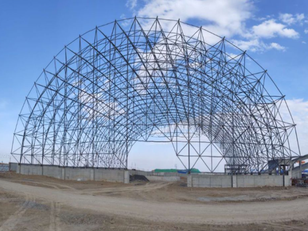 渝中体育场网架结构