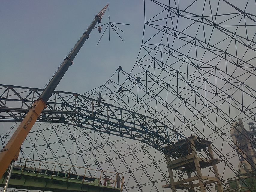 渝中网架施工